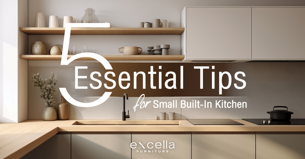 5 Tips For Small Built In Kitchen